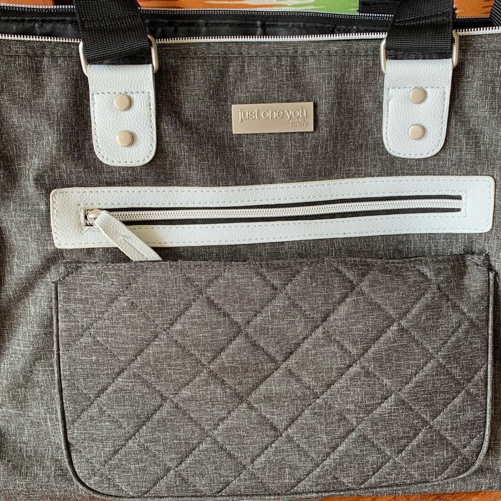 Spacious diaper bag